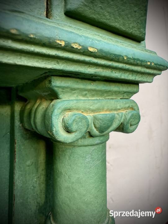 Komoda bieliźniarka vintage zielona shabby chic 49cm