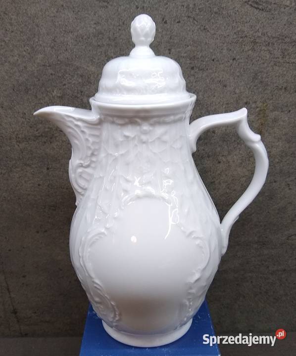 NOWY Dzbanek Rosenthal Sanssouci biały 25 Porcelana i szkło wielkopolskie Kalisz