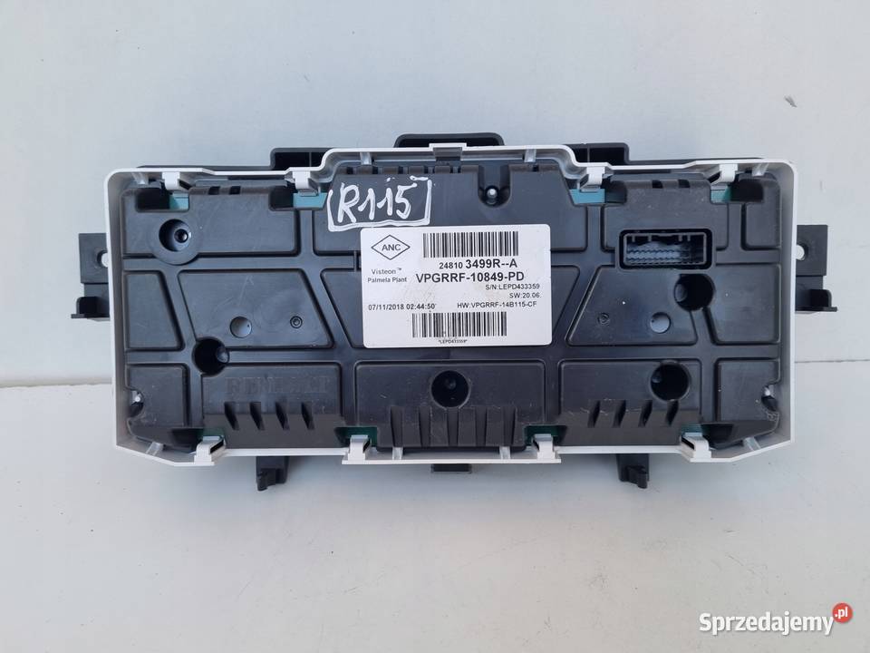 Renault Captur I LICZNIK ZEGARY Europa Rudka