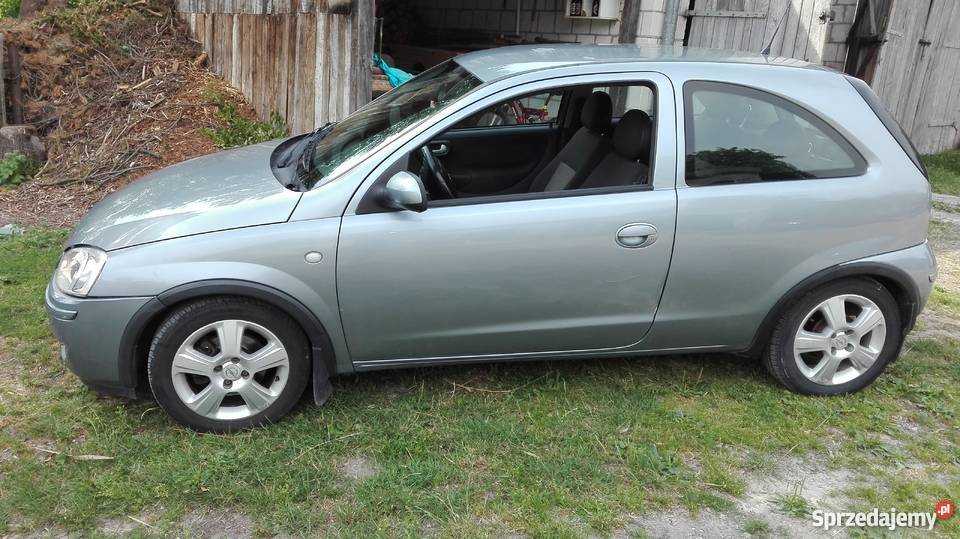 OPEL CORSA C 13 CDTI DO NEGOCJACJI srebrny Łęczna