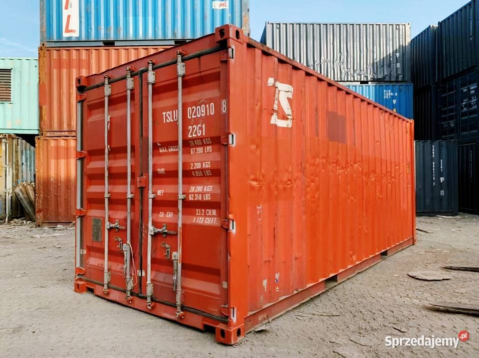 Kontener morski magazynowy 20DV 6 metrowy