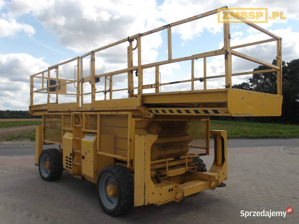Podnośnik nożycowy spalinowy 4x4 Genie GS4390 RT wielkopolskie Pleszew sprzedam
