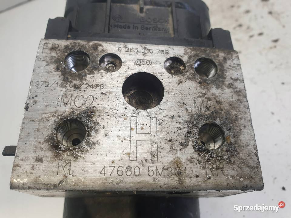 Nissan Almera N16 POMPA ABS Hamulcowa 476605M301 osobowe Układ ABS i ESP lubelskie Rudka