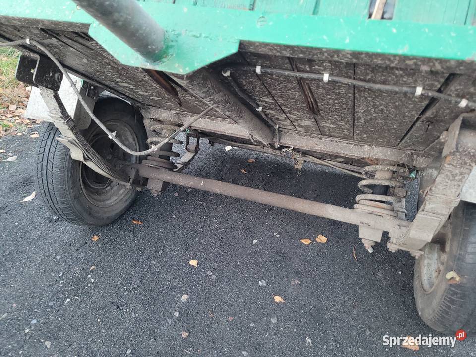 Przyczepka sam oś na resorze Szczecin sprzedam