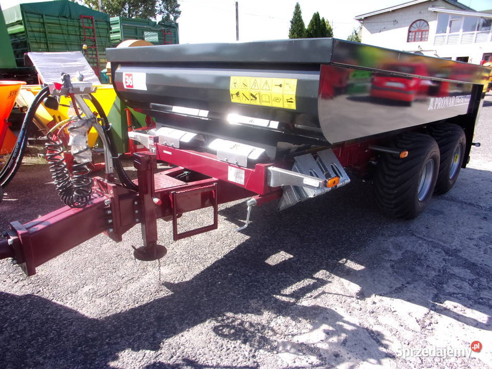 Przyczepa budowlana z najazdami resor T6794MN Opoczno