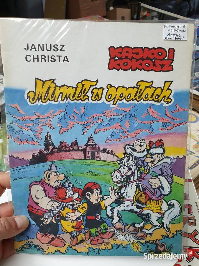 Kajko i Kokosz Mirmił w Opałach wydanie 1 1990 pomorskie Gdynia