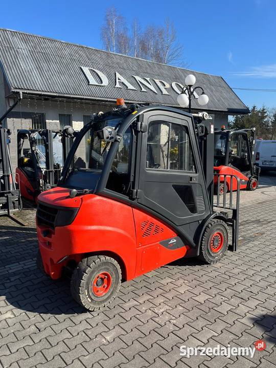 Wózek widłowy 2019r LINDE H30T widlak LPG gaz Brzeźnica