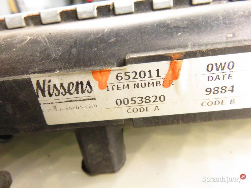 CHŁODNICA WODY SEAT LEON I 19 TDI małopolskie sprzedam