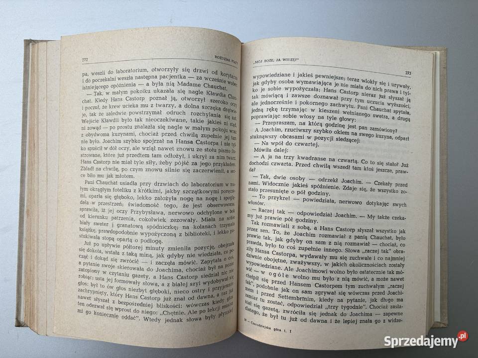 Czarodziejska góra Tomasz Mann t1 i t2 Białobrzegi