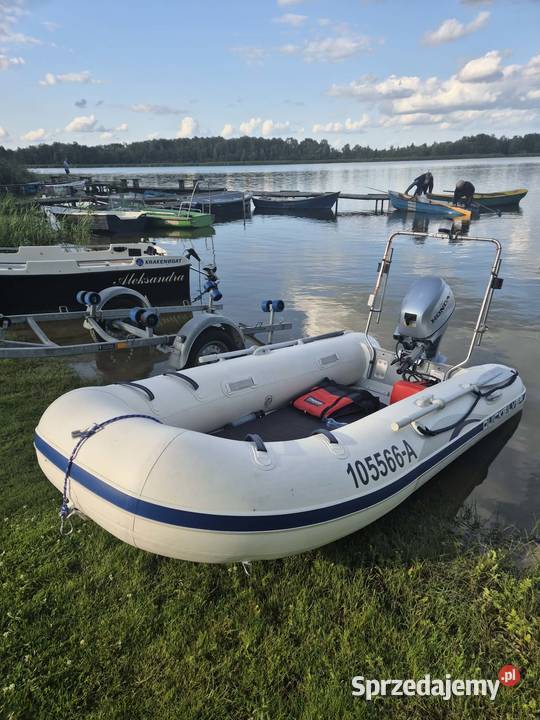 Ponton Quicksilver koła wiosła w zestawie Lubin
