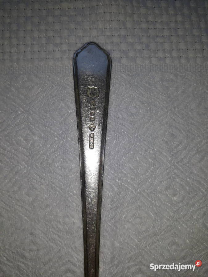 posrebrzana łyżka stołowa do ziemniaków cudeńko Gdańsk sprzedam