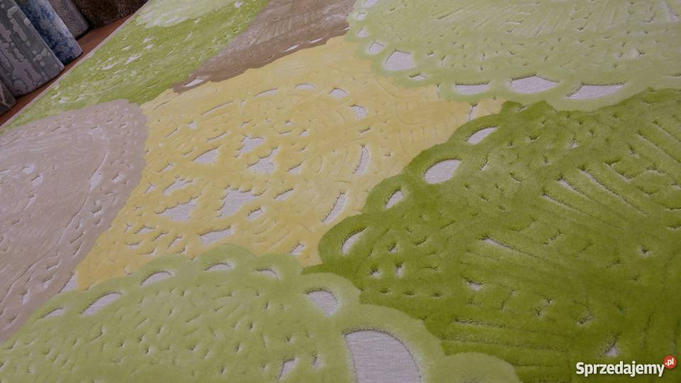 Dywan Dywany Lilium 200x290 2x29 zielony zółty 290m