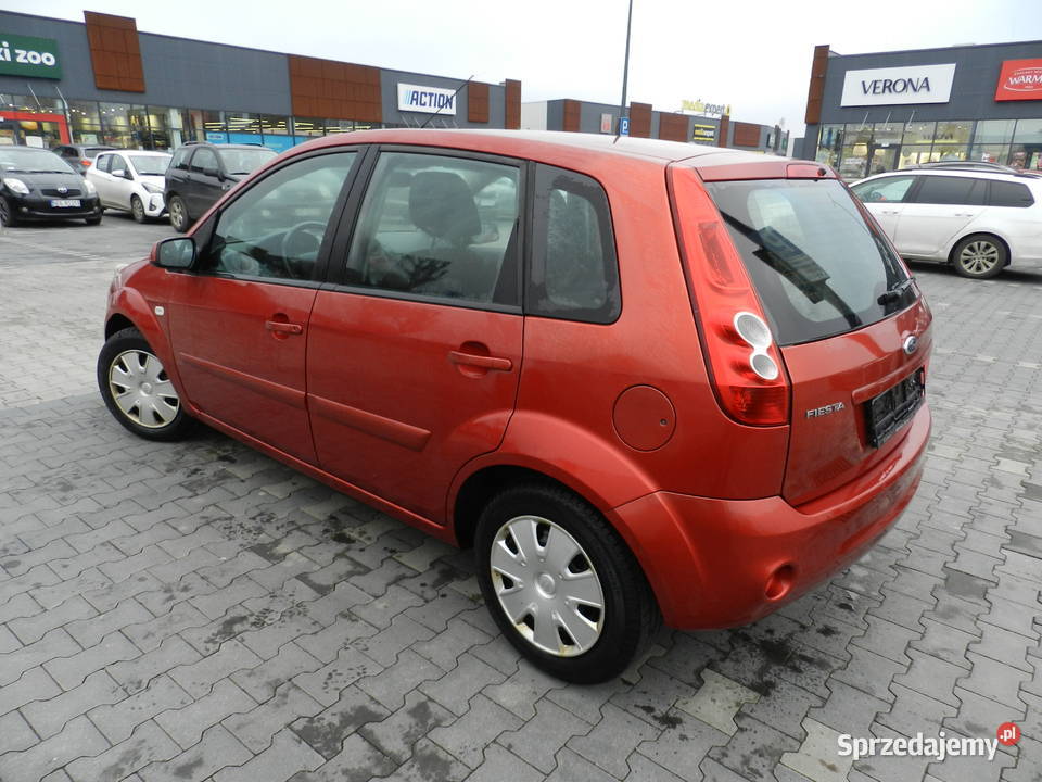 Ford Fiesta 13i 5 drzwi klimatyzacja Rok produkcji 2008 Fiesta warmińsko-mazurskie Olsztyn