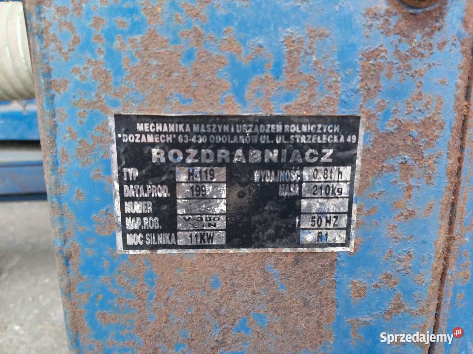 Mieszalnik pasz ze śrutownikiem Dozamech Dobierzyn