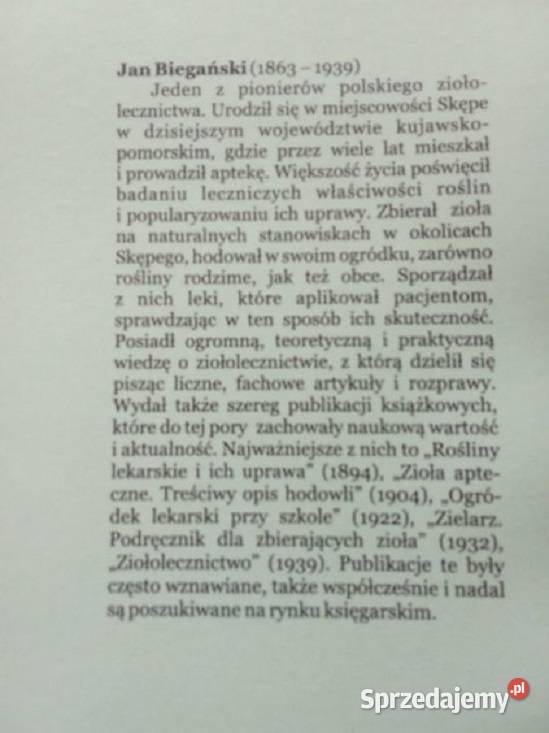 Hodowla ziół aptekarskich Biegański zioła uprawa Łódź
