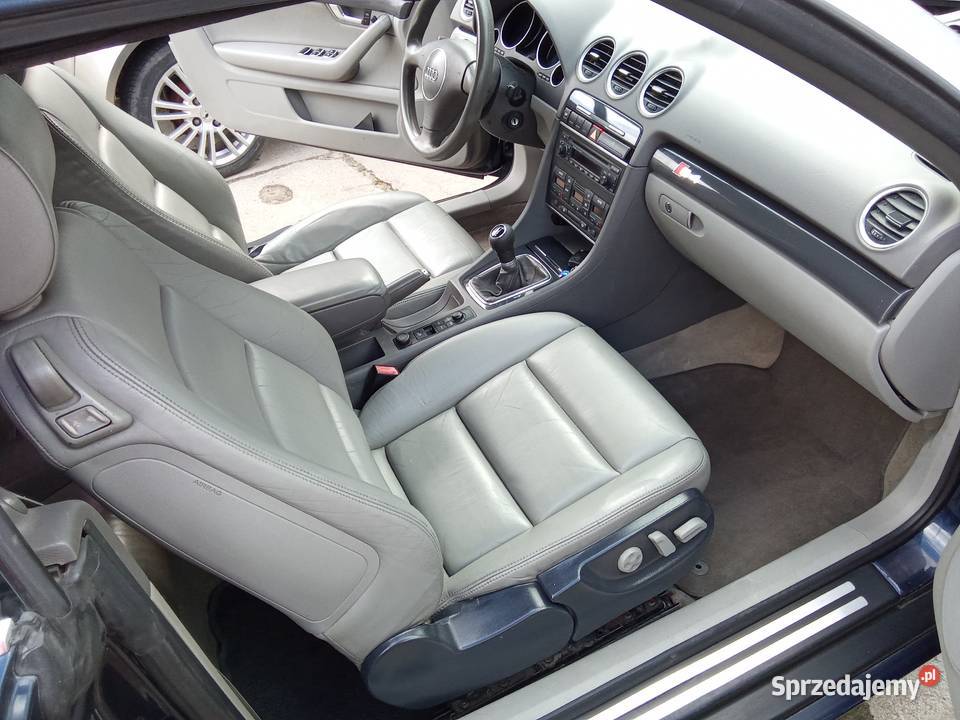 Audi a4 b6 cabrolet LPG Nowe Miasto Lubawskie