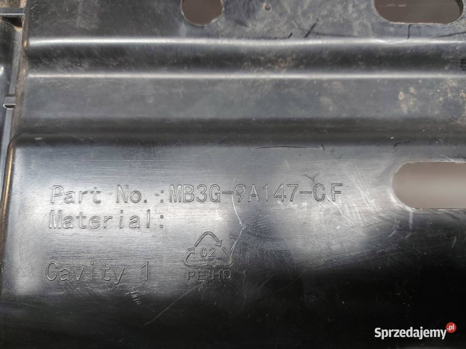 Ford Ranger VI 6 Osłona zbiornika paliwa