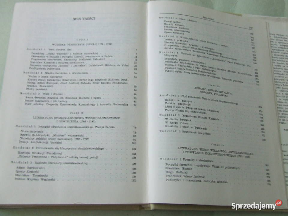 Barok Hernas Oświecenie Klimowicz Rok wydania 1980 Książki naukowe i popularnonaukowe Oborniki Śląskie