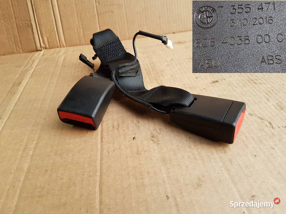 BMW 1 120 F20 f21 LIFT zapinka klamerka zapięcie pasy bezpieczeństwa Legnica