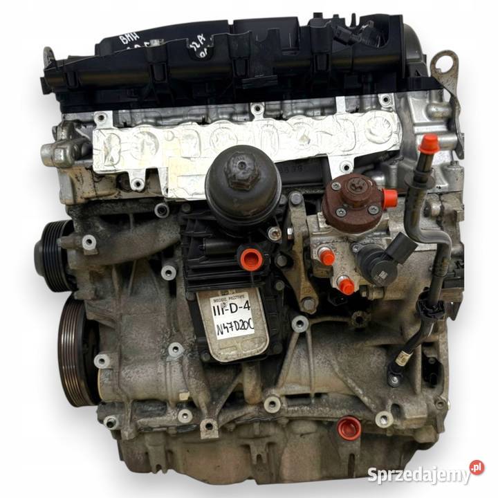SILNIK N47D20C BMW E90 E91 F07 F10 F11 20 D Silniki i osprzęt Chełm