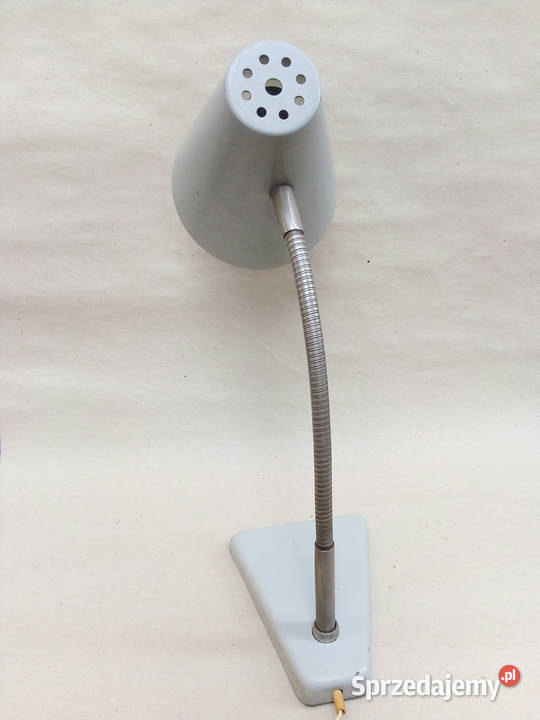 lampa biurkowa Zaos typ St1 vintage PRL śląskie Częstochowa