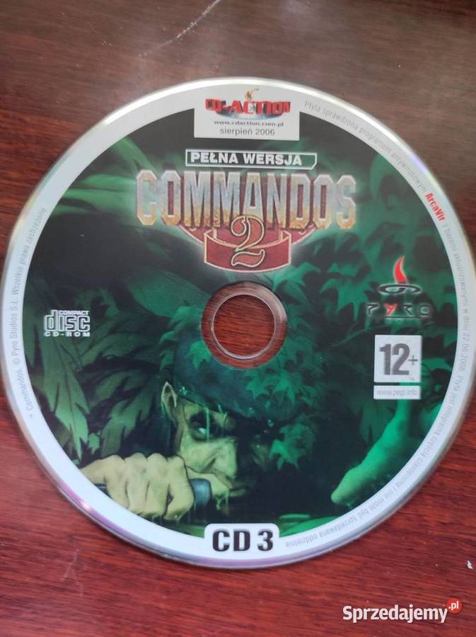 Commandos 2 Ludzie odwagi Chaos Legion 2006 gra świętokrzyskie