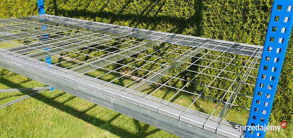 Regał Paletowy Magazynowy siatka ocynkowana Gubin