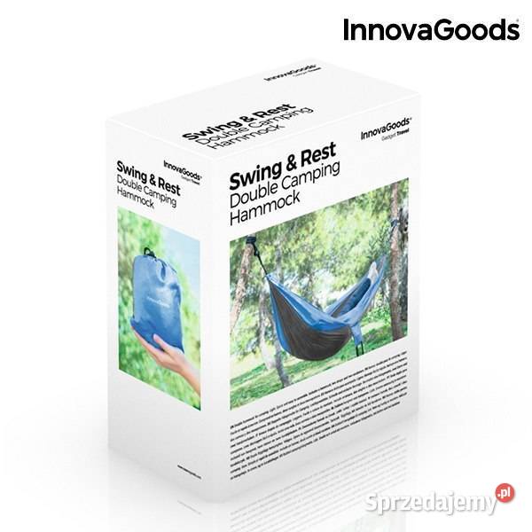 Podwójny hamak kempingowy InnovaGoods Białystok