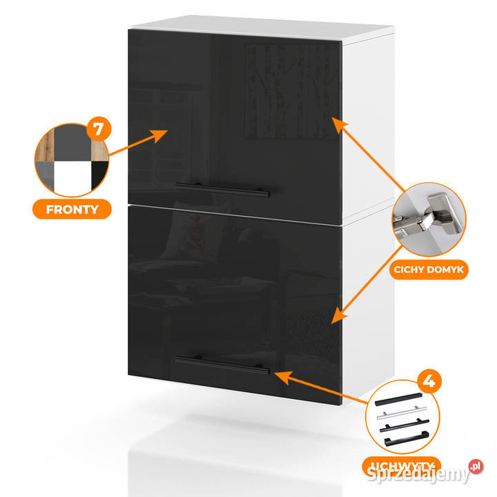 Szafka Kuchenna Wisząca Klapowa Modułowa 45 45cm Elbląg