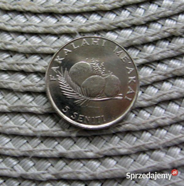 Tonga 5 Seniti 2002 r Ładna Kalisz