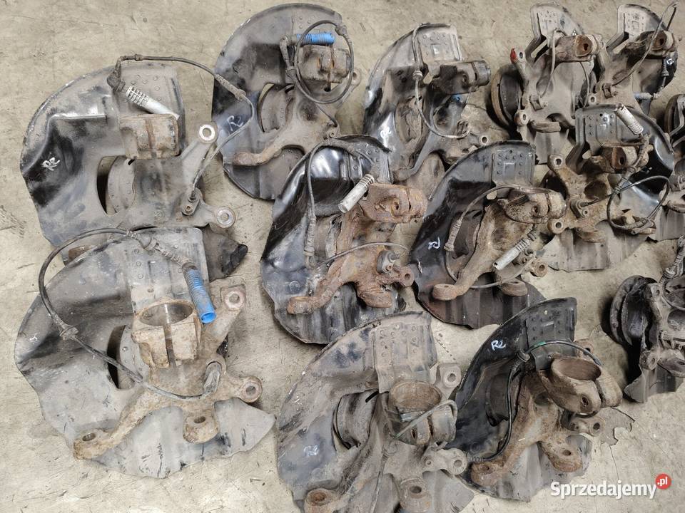 Bmw e46 zwrotnica przód prawa kompletna czujnik łódzkie