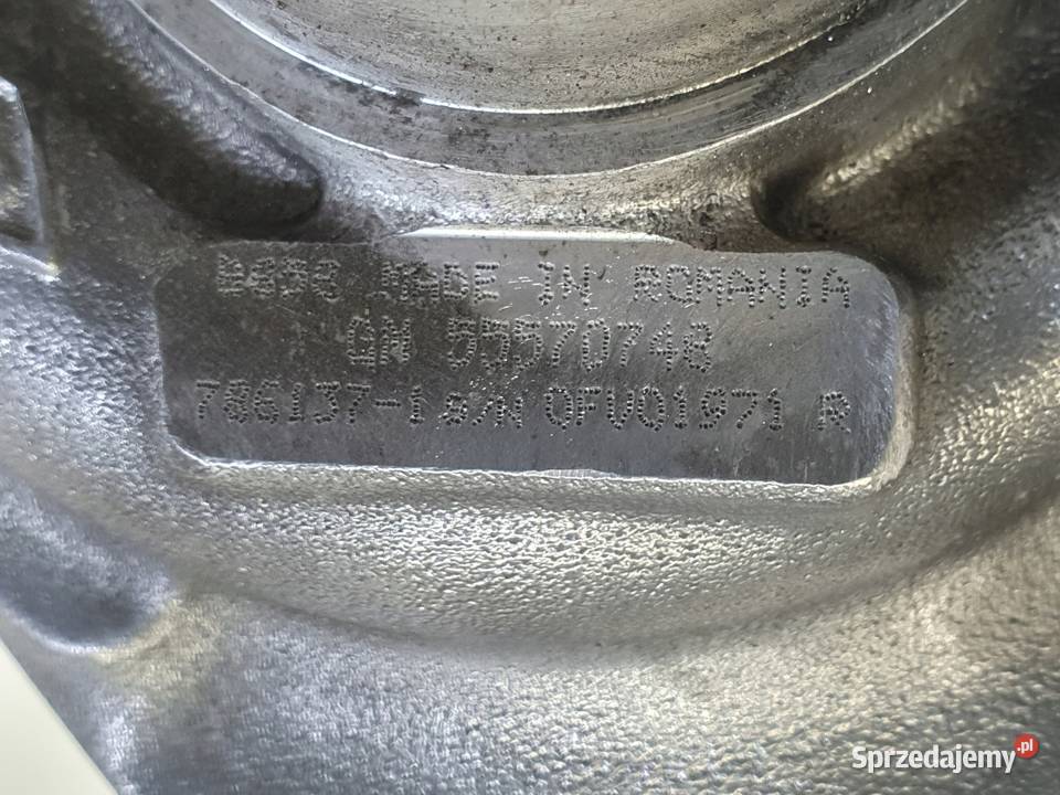 Opel Insignia 20 CDTI TURBOSPRĘŻARKA turbo Janów