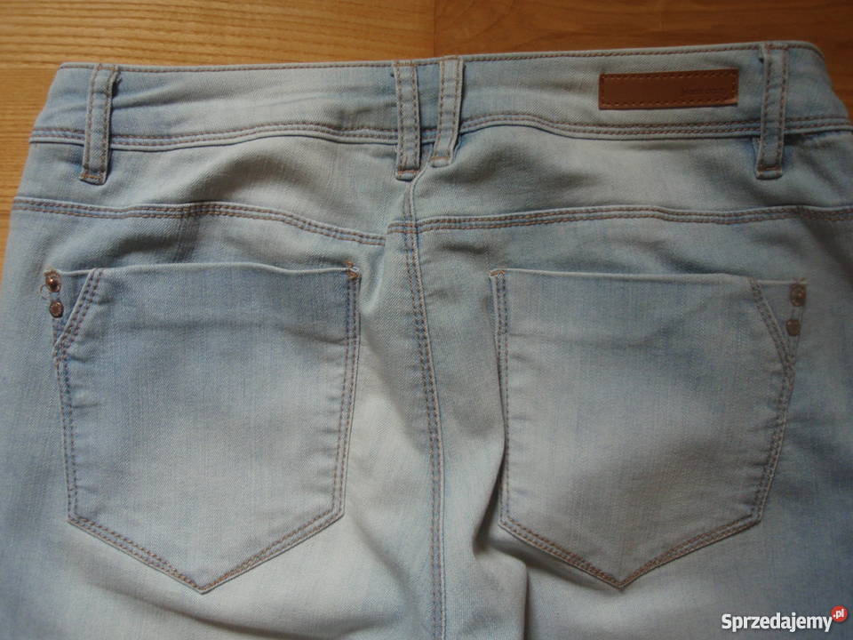 Rybaczki bermudy spodenki jeans strecz śląskie Chorzów