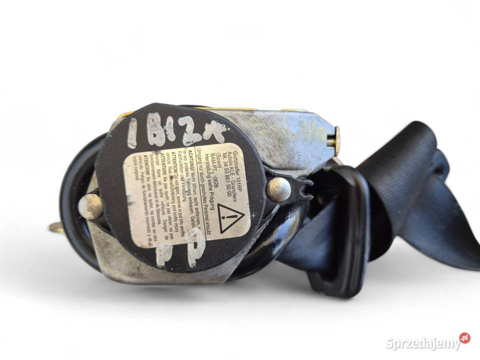 PAS BEZPIECZEŃSTWA PRZÓD PRAWY LEWY SEAT IBIZA osobowe Pasy bezpieczeństwa świętokrzyskie Działoszyce