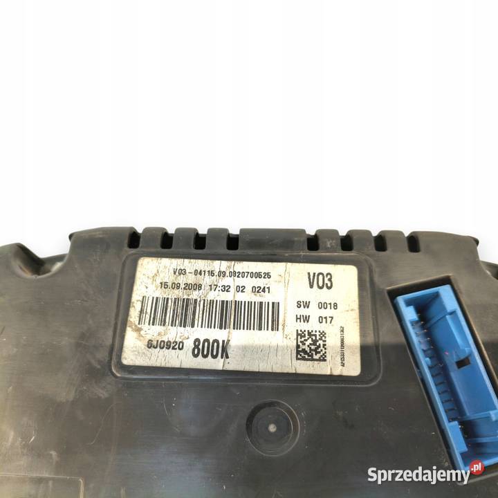 LICZNIK ZEGARY 6J0920800K Seat Ibiza IV 12 14 16 Chełm