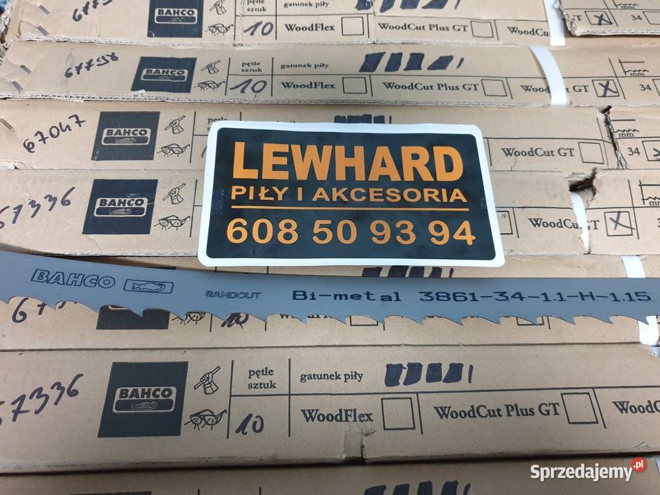 Mocna Szwedzka piła bimetaliczna Bimetal Bahco Siedlce