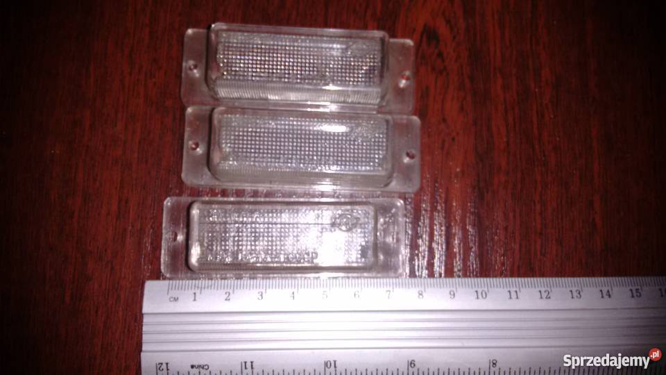 Klosze lamp oświetlenia tablicy rejestracyjnej Stalowa Wola sprzedam