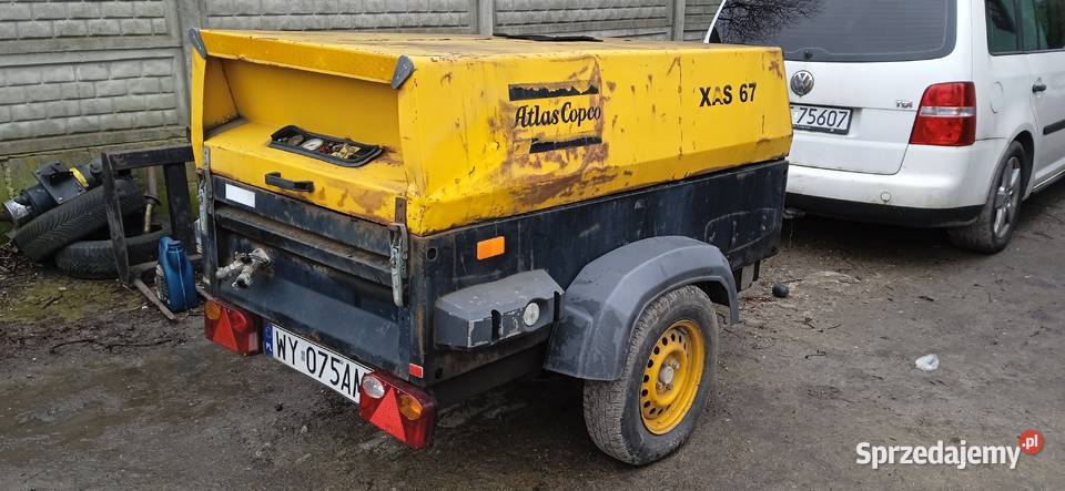 Sprężarka Kompresor Atlas Copco XAS 67DD 2006 r