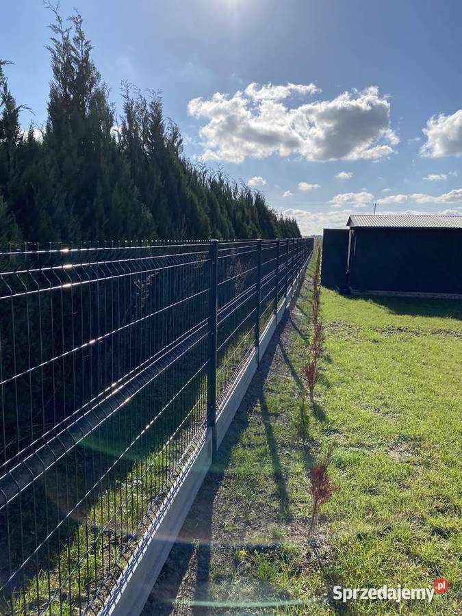 Ogrodzenia Palisadowe Panelowe 3D2DBramyFurtki Bydgoszcz