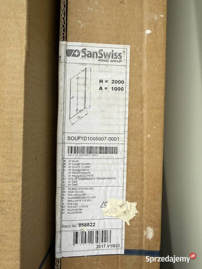 SANSWISS SOLINO SOLF1D1005007 100x200 inny kolor Kraków