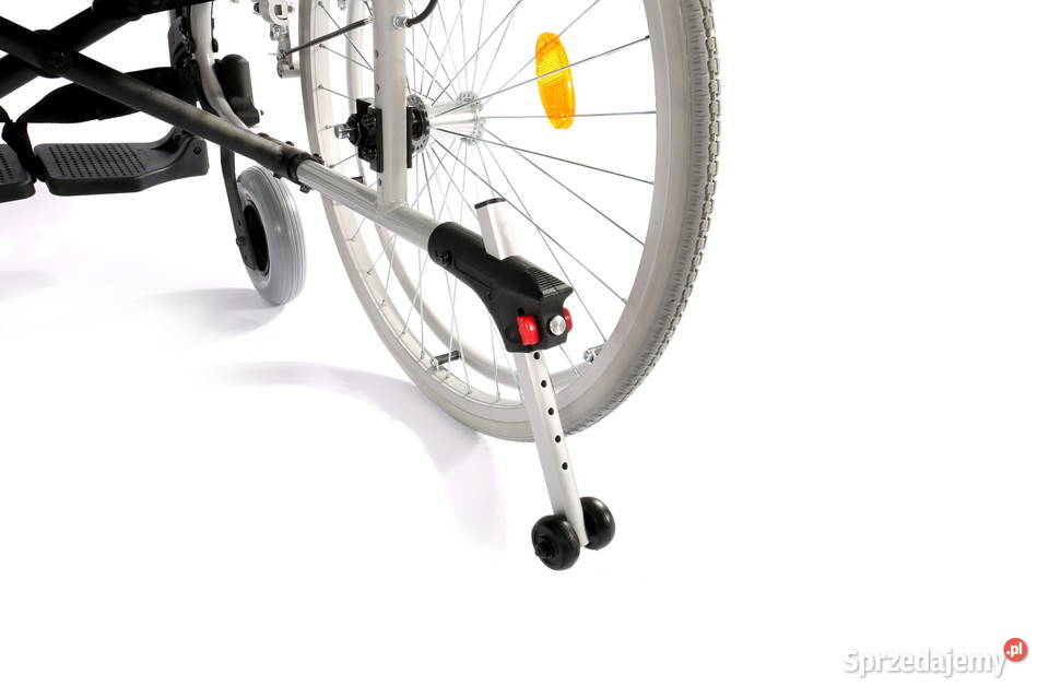 Wózek inwlidzki aluminiowy w pełni refundowany Sprzęt rehabilitacyjny i ortopedyczny śląskie Ruda Śląska