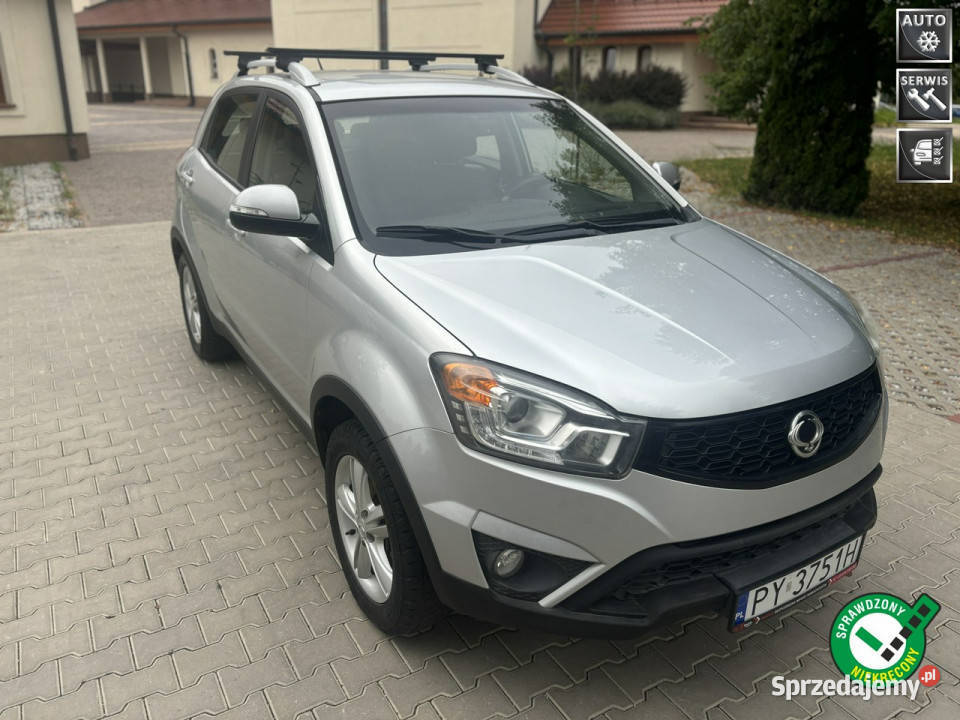 SsangYongKGM Korando 4x4 Niski udokumentowany kurtyny powietrzne Poznań sprzedam
