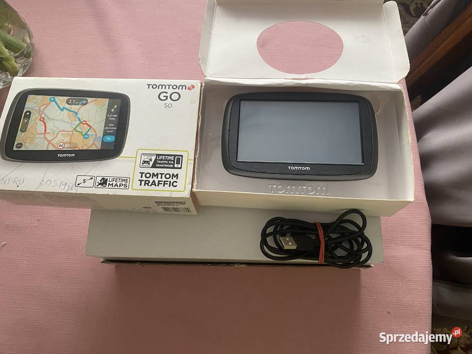 Nawigacja TomTom GO 50 Dożywotnia aktualizacja GPS i akcesoria dolnośląskie Oleśnica