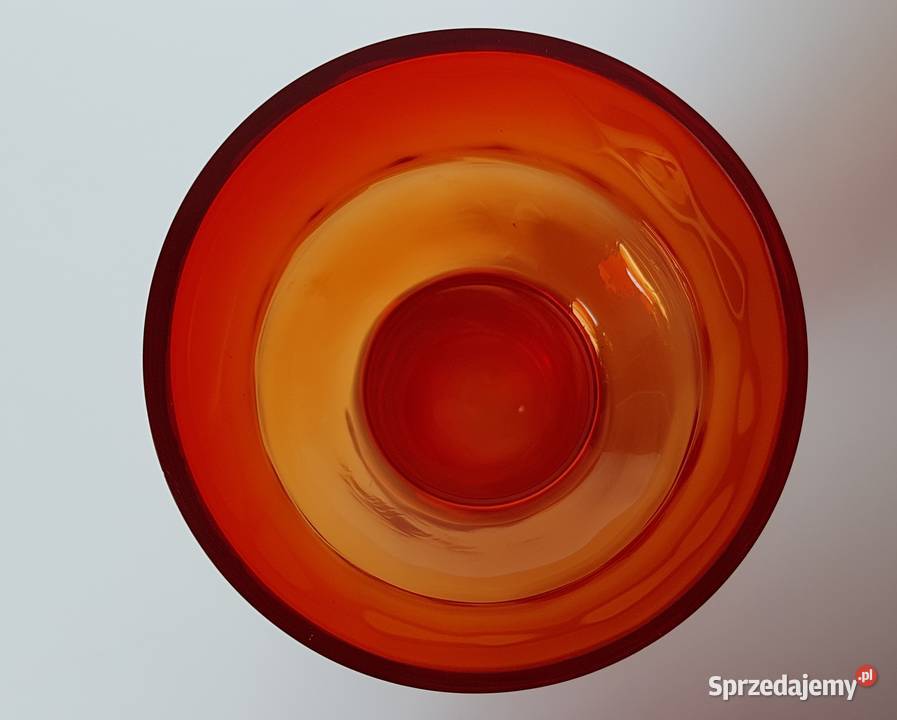 Kanelowany wazon Ząbkowice Staszic kolorowe Dąbrowa Górnicza