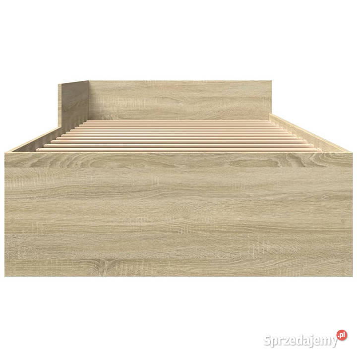 Łóżko bez materaca dąb sonoma 75x190 WM849595 50cm