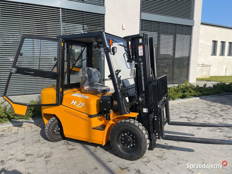 Wózek widłowy 25T Kabina duplex Gunter Grossmann