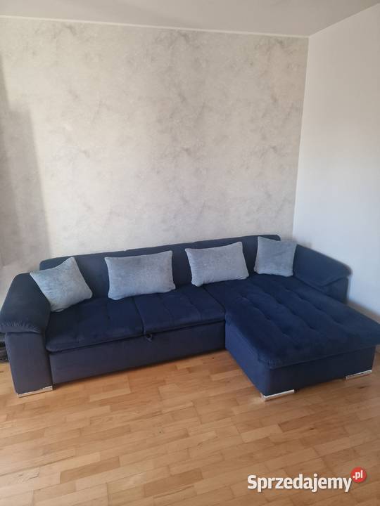 Nowoczesny narożnik z funkcją spania DIANA 160cm Rumia