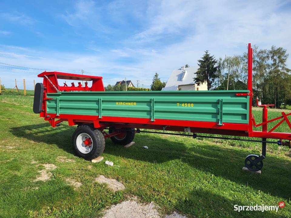 Rozrzutnik obornika Kirchner Triumph T4500 sprzedam
