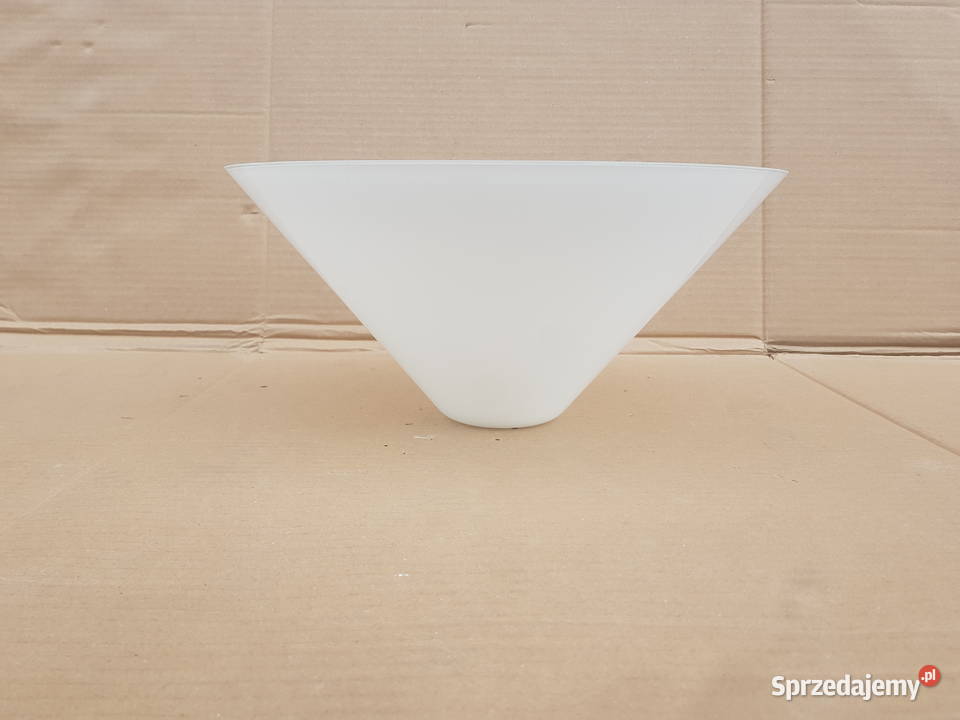 Klosz do lampy wiszącej STOŻEK Biały Połysk Warszawa