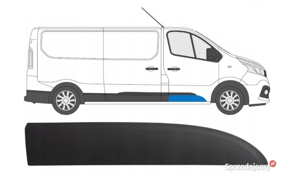 NV300 Trafic Vivaro Talento listwa na drzwi sprzedam